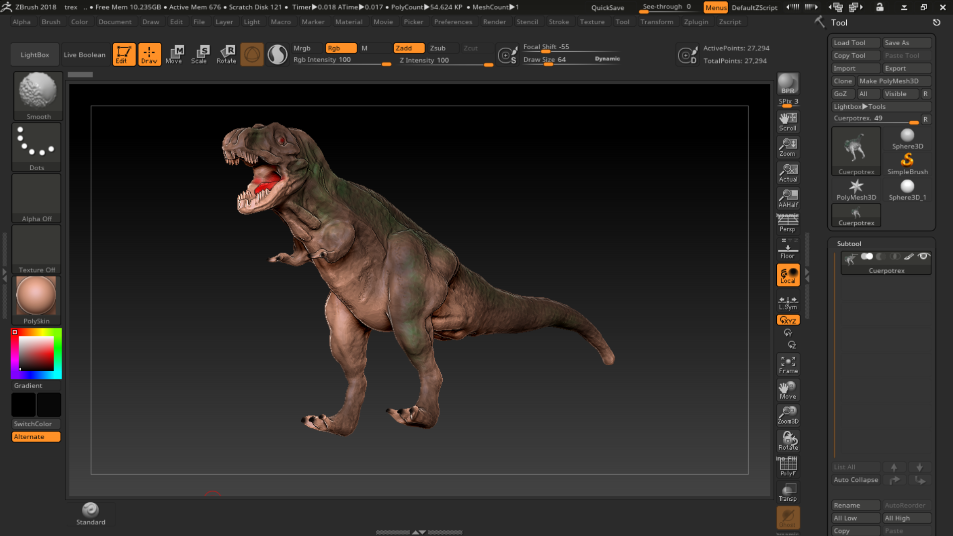 modelado en zbrush | Curso ZBrush